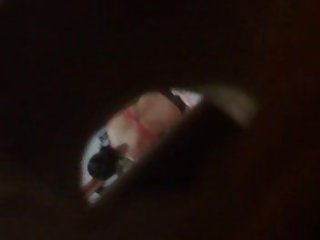 Girl undressing in hidden cam spy voyeur girl
