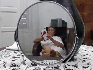 Hot milf nylon me hago una paja